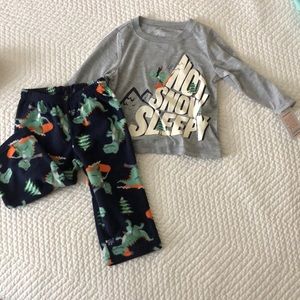 Baby boy fleece pajama set